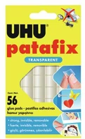 Uhu 25039 Ragasztó négyzetek, kétoldalú, 56 db,  