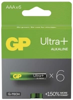 Ultra B03116 Gp  plus alkáli elem aaa 6db kép