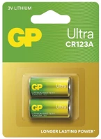 Ultra B15012U Gp  lítium elem cr123a 2db/bliszter kép
