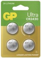 Ultra B32304 Gp  lítium gombelem cr2430 4db/bliszter kép