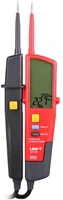 Uni-t AC / DC, IP65 UNI-T feszültség és folytonosság tesztelő / mérő, LCD és LED kijelző kép