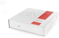 Unibind 1322438 Hőkötő borító fém a4, 15mm,  fehér kép