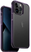 Uniq 2022 Combat apple iphone 14 pro max, szilikon tok, lila kép