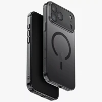 Uniq ASMGSMK AIRSUIT MAGCLICK Airsuit magclick apple iphone 17 pro magsafe szilikon tok, fekete kép