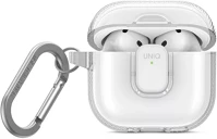 Uniq GLSPGCLR GLASE Glase pro apple airpods 4 tok karabinerrel, átlátszó kép