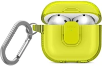 Uniq GLSPLLIM GLASE Glase pro apple airpods 4 tok karabinerrel, sárga kép
