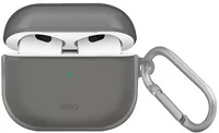 Uniq GLSSMK GLASE APPLE Glase apple airpods (3. gen) tok, fekete-átlátszó kép