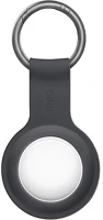 Uniq S56708 Apple airtag szilikon tok,  lino, fekete kép