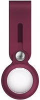 Uniq S56717 Apple airtag szilikon tok, pántos,  vencer, bordó kép