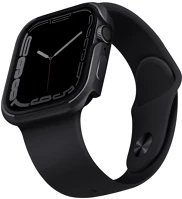 Uniq S63504 Apple watch 1-6, se (44 mm) / watch 7-8 (45 mm), fém védőkeret, alumínium kép