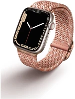 Uniq UNIQ-41MM-ASPDECPNK Aspen designer edition fonott szíj apple watch 38/40/41mm, rózsaszín kép