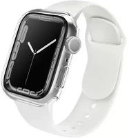 Uniq UNIQ-45MM-LEGNCLR Legion apple watch s8/s7 45mm tok, tempered kijelző fóliával, átlátszó kép