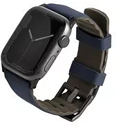 Uniq UNIQ-45MM-LINUSBLU Linus airosoft apple watch 42/44/45/49mm szilikon szíj, kék kép