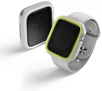 Uniq UNIQ-45MM-MDFLIMWHT Moduo apple watch 45mm/44mm tok cserélhető kerettel, zöld/fehér kép