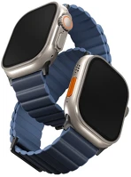 Uniq UNIQ-45MM-REVPPRUMBLU Revix premium mágneses szilikon szíj apple watch 42/44/45/49mm, kék kép