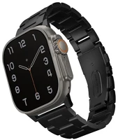 Uniq UNIQ-49MM-OSTABLK Osta apple watch 42/44/45/49mm fém szíj, fekete kép