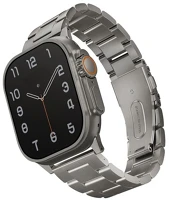 Uniq UNIQ-49MM-OSTASIL Osta apple watch 42/44/45/49mm fém szíj, titánium ezüst kép