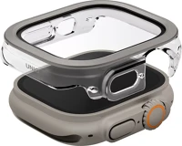 Uniq UNIQ-49MM-VOUTSIL voute apple watch 11 / watch 10 46mm műanyag tok, tempered glass kép