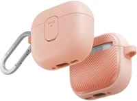Uniq UNIQ-AIRPODS(2024)-CLYLPKCPK Clyde apple airpods 4 tok karabinerrel, rózsaszín kép