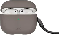 Uniq UNIQ-AIRPODS(2024)-LYDGRY Lyden apple airpods 4 műbőr tok, szürke kép