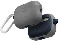 Uniq UNIQ-AIRPODSPRO2-CLYCGRYMBLU Clyde apple airpods pro 2 tok karabinerrel, szürke-kék kép