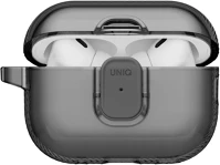 Uniq UNIQ-AIRPODSPRO3-GLSPGSMK Glase pro apple airpods pro 3 tok karabinerrel, szürke kép