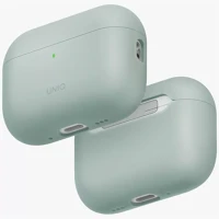 Uniq UNIQ-AIRPODSPRO3-LINOICEGRN Lino apple airpods pro 3 szilikon tok, zöld kép