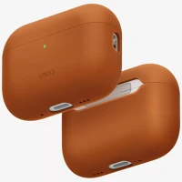 Uniq UNIQ-AIRPODSPRO3-LINOSUNORG Lino apple airpods pro 3 szilikon tok, narancs kép