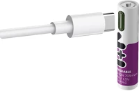 Uniross 1323786 Aaa usb-c 1,5v akkumulátor 4db/csomag kép