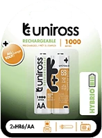 <span itemprop='brand'>Uniross</span> <span itemprop='sku'>hybrio 2xaa</span>