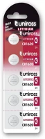 Uniross CR1620 3V Cr1620 3v lítium gombelem 5db/csomag kép