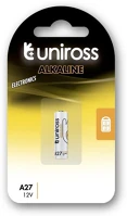 Uniross U1A27 A27/27a 12v alkáli elem kép