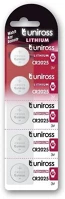 Uniross U5CR2025 Sp5 cr2025 3v lithium gombelem 5db/bliszter kép