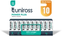 Uniross UPPAAPK10 1,5v lr6/aa/ceruza tartós alkáli elem power plus 10db/csomag kép