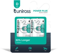 Uniross UPPDPK2 1,5v d/lr20/góliát tartós alkáli elem power plus 2db/csomag kép