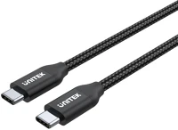 Unitek C14059BK Usb kábel 2 m usb c fekete kép