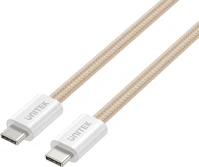 Unitek C14141ACL01-1M Usb kábel usb 2.0 usb c arany kép