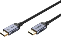 Unitek C1626GY01-1M Displayport kábel fekete, szürke kép