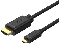 Unitek Y-C182 Hdmi kábel 2 m hdmi d-típus (micro) hdmi a-típus (standard) fekete kép