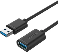 Unitek Y-C459GBK Usb kábel 2 m usb 3.2 gen 1 (3.1 gen 1) usb a fekete kép