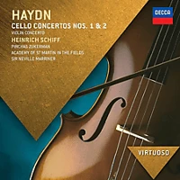 Universal music 9208310 Heinrich schiff, pinchas zukerman, academy of st martin in the fields, sir neville marriner - haydn: cello concertos nos. 1 & 2, violin concerto (cd)