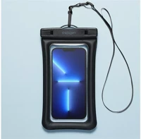 Univerzális AMP04529 Spigen aqua shield a610  lebegő vízálló tok, fekete kép