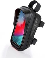 Univerzális FD5906302308408 kerékpárra szerelhető, fekete telefon tartó kép