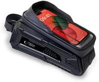 Univerzális FD5906302308415 kerékpárra szerelhető, fekete telefon tartó kép