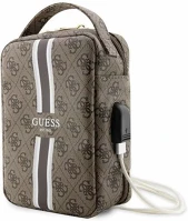 Univerzális GUHBP4RPSW Guess 4g printed stripes  rendszerező táska, barna kép