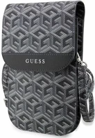 Univerzális GUWBHGCFSEK Guess gcube stripe  kis táska, fekete kép