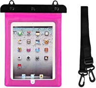 Univerzális HU9145576276679 Akasztós, pink/átlátszó vízálló tok (280x210mm) kép