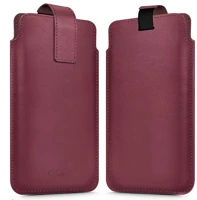Univerzális SP112692 Tech-protect sm65  telefon tok, 6-6,9col, bordó kép