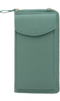 Univerzális TF5900495227690 Telefontartó és pénztárca táska - zöld kép