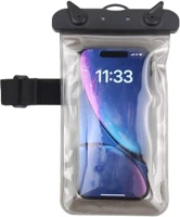 Univerzális TF5907457742369 Telefontok  fekete 5,8 - 6,8 coll-os vízálló tok, karszalaggal kép